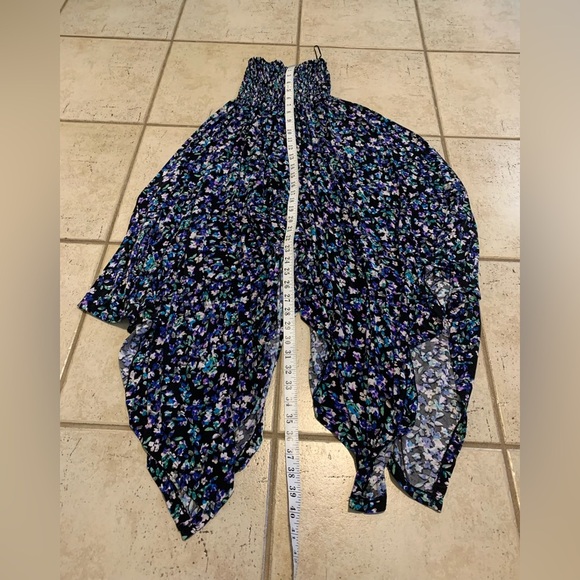 💜 Candy Couture Floral Maxi Skirt - Strapless Boho Chic - Size XL - Picture 8 of 8